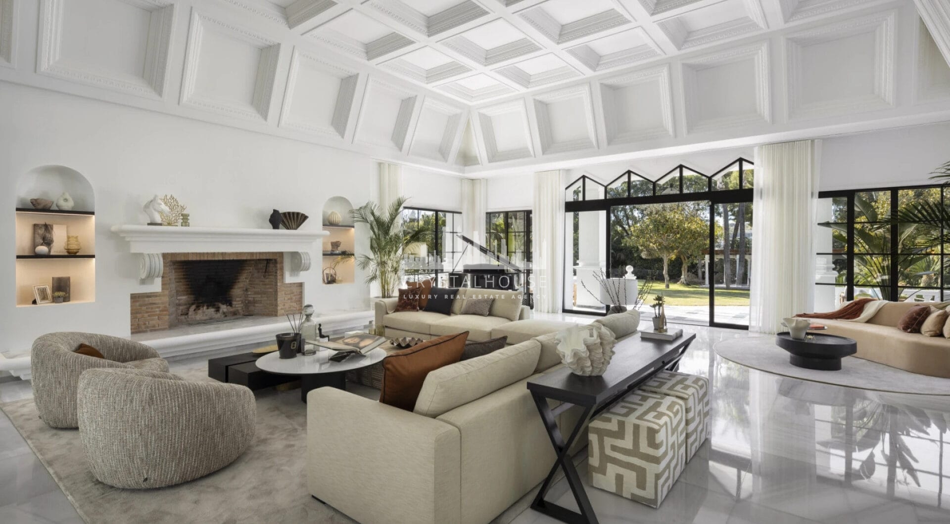 Alhambra Palace stands as an architectural masterpiece, seamlessly blending traditional Andalusian aesthetics with Moorish influences, creating a palatial residence that is both enchanting and evocative.