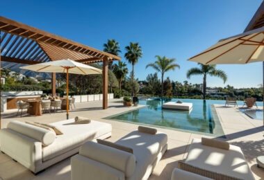 Nestled in the prestigious Golf Valley of Nueva Andalucía, Villa Olivia is a masterpiece of Mediterranean elegance infused with contemporary Balinese touches.