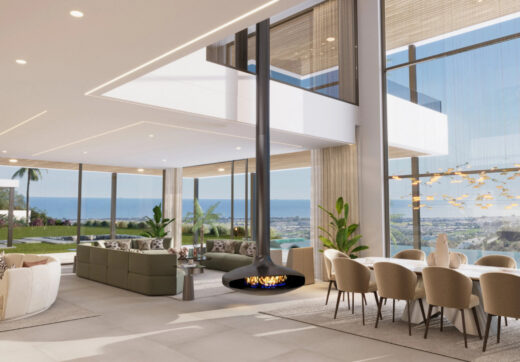 Positioned in the exclusive gated enclave of El Madroñal, Villa Tiffany epitomises modern sophistication and serene living.