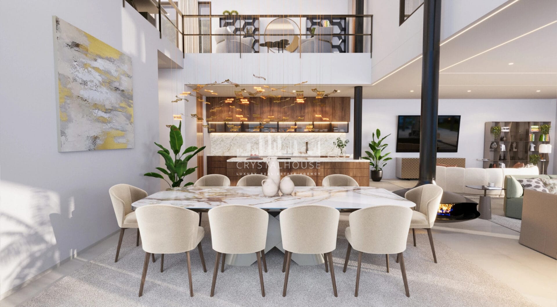 Positioned in the exclusive gated enclave of El Madroñal, Villa Tiffany epitomises modern sophistication and serene living.