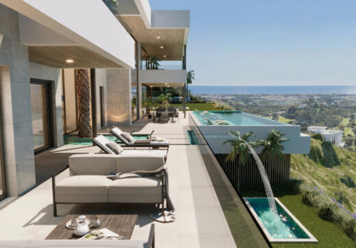 Positioned in the exclusive gated enclave of El Madroñal, Villa Tiffany epitomises modern sophistication and serene living.