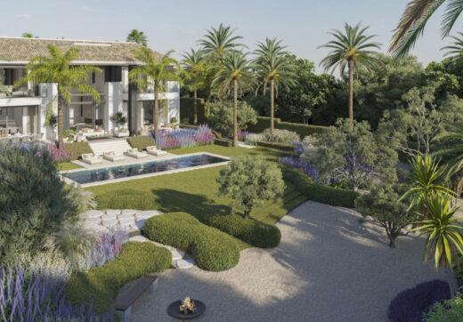Located within the esteemed Rocio de Nagüeles, Villa Celestia stands as a representation of contemporary luxury living, just a stone's throw away from Marbella's renowned Golden Mile.