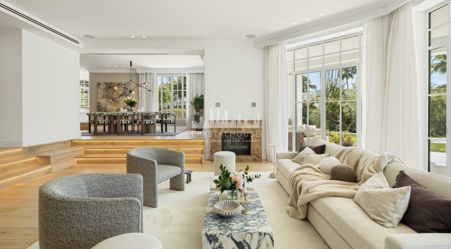 Welcome to Villa Karina, a magnificent 5-bedroom luxury villa nestled in the heart of Nueva Andalucía, offering the perfect blend of elegance, comfort, and prime location.