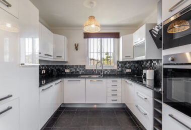 Nestled in a quiet residential area just minutes from Estepona town and the coastline, Villa Jazu offers a refined sense of comfort across 3 carefully designed levels.