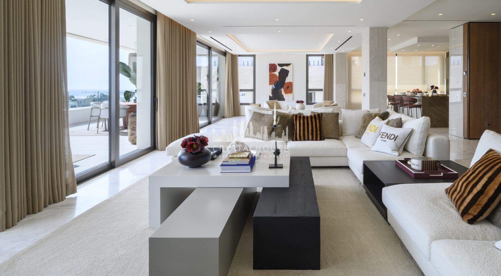 Skyvilla 6 instantly captures the essence of true luxury, beginning with an impressive entrance hall that sets the tone for the grandeur within.