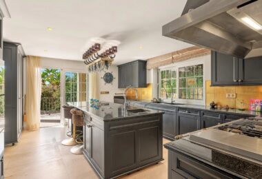 Nestled within the prestigious El Herrojo community, this 7-bedroom, 9-bathroom villa redefines opulent living.
