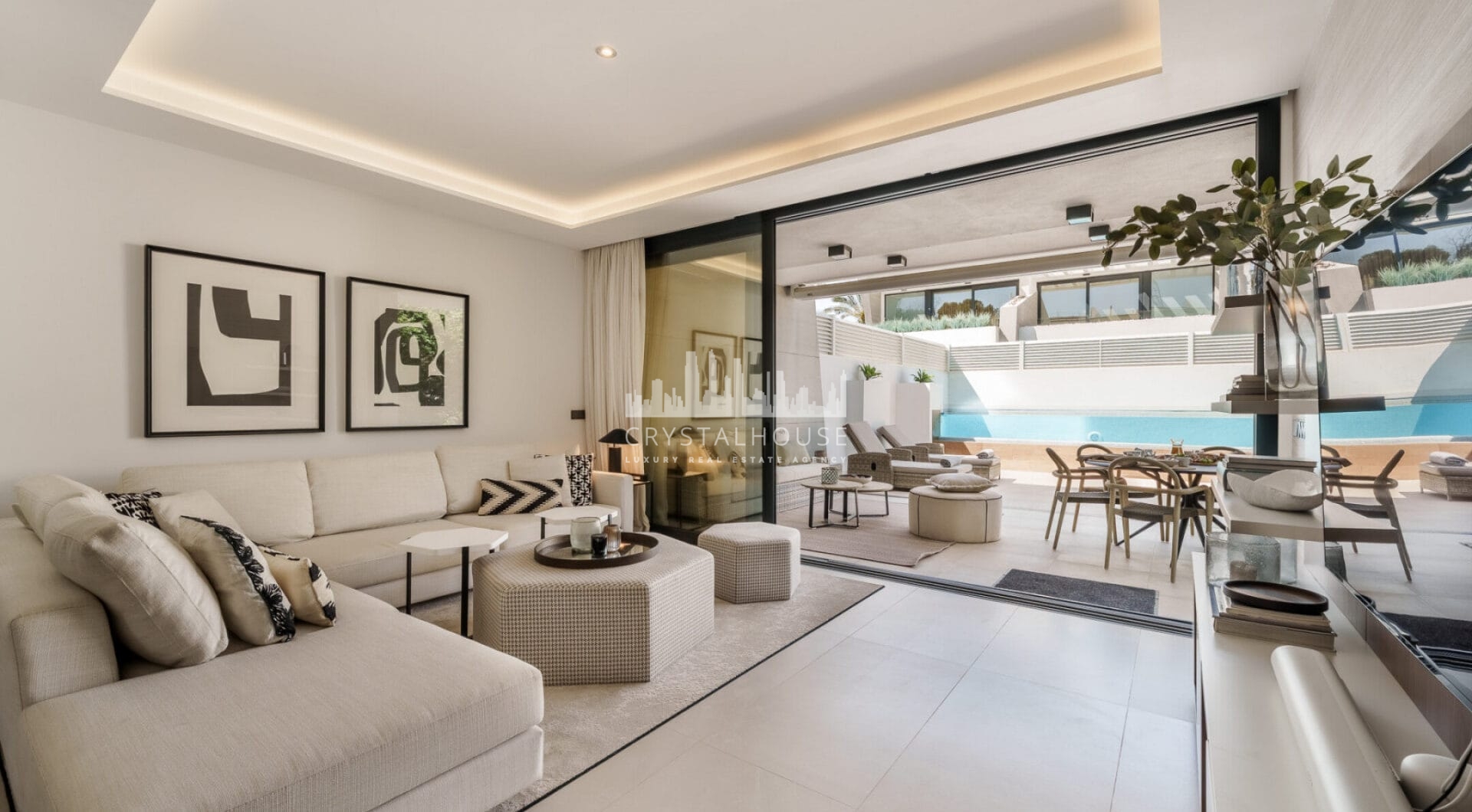 Welcome to Azure 7, a modern semi-detached villa located in the gated community of Banus Bay, just minutes from Puerto Banus.