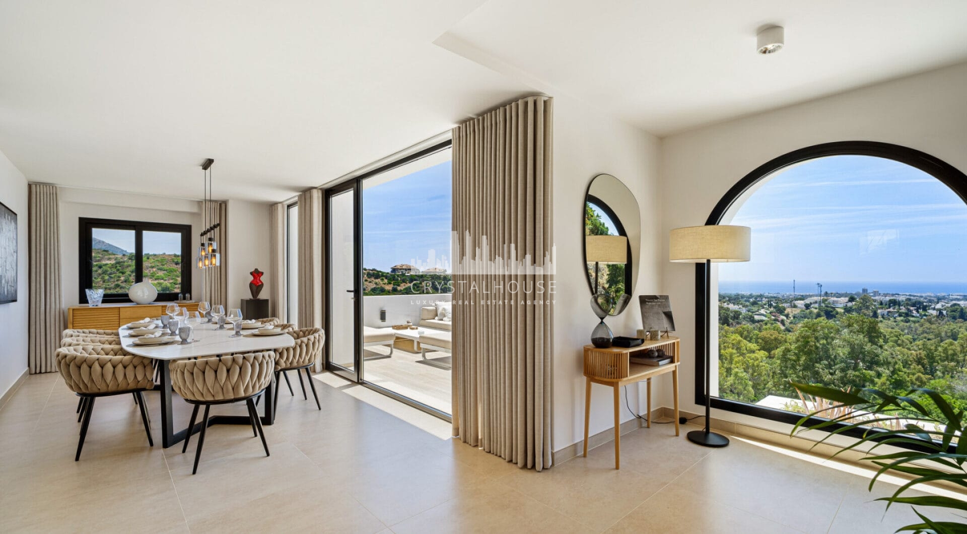 Welcome to Villa Luma, a beautifully reimagined Mediterranean residence located in the prestigious enclave of Las Lomas de Nueva Andalucía.