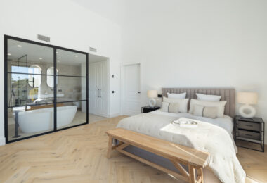 Villa Almira is a stunning property that offers breathtaking panoramic views of the Mediterranean Sea, La Concha mountain, and the surrounding countryside.