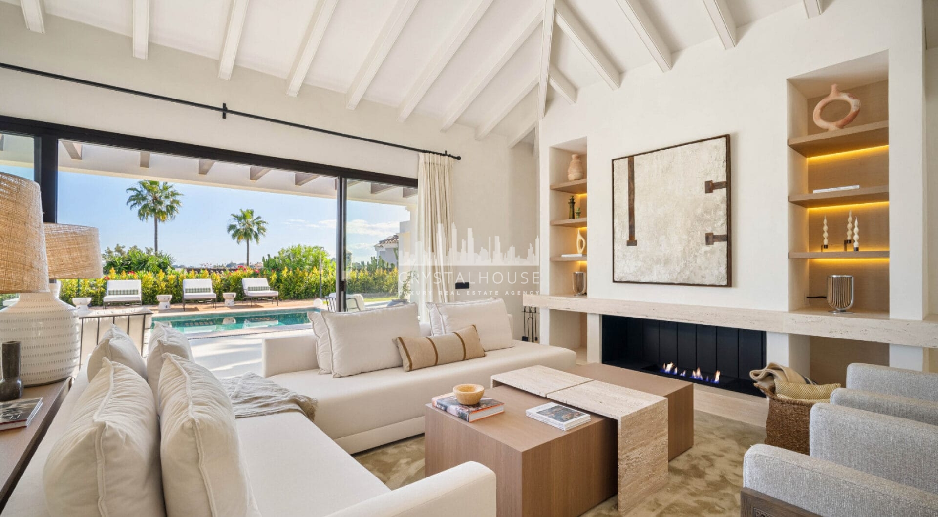 Welcome to Casa Olivo, a beautifully reimagined single-level villa nestled in the heart of Nueva Andalucía, just minutes from the renowned Los Naranjos Golf Course.