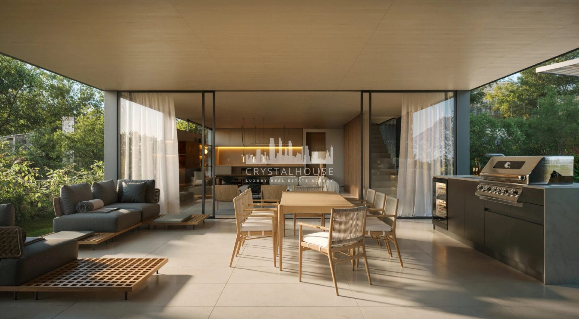 Situated in the exclusive neighbourhood of La Cerquilla, this exceptional modern villa, designed by Jacobsen Arquitectura, is currently under construction and promises to deliver a seamless fusion of contemporary elegance and natural beauty.
