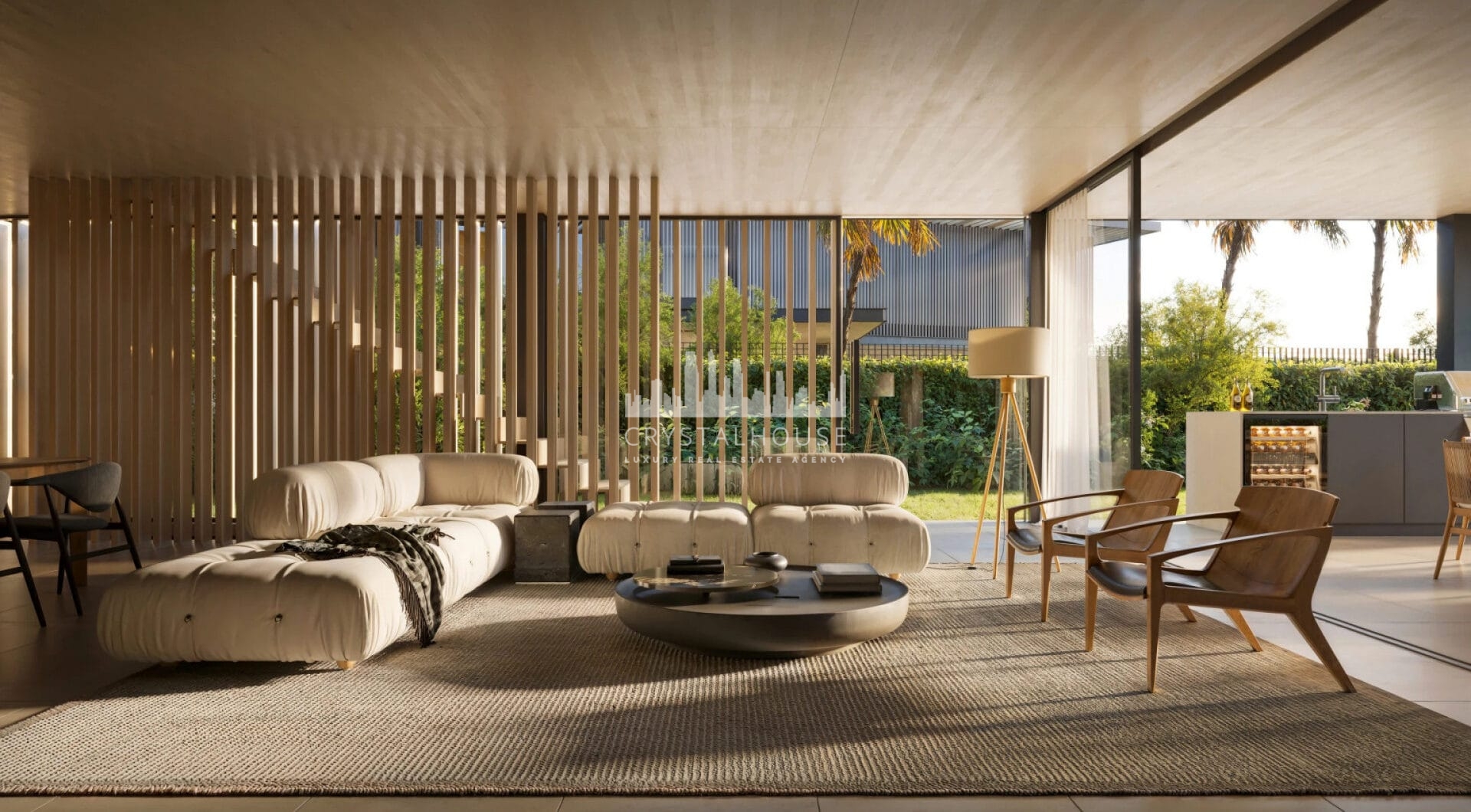 Situated in the exclusive neighbourhood of La Cerquilla, this exceptional modern villa, designed by Jacobsen Arquitectura, is currently under construction and promises to deliver a seamless fusion of contemporary elegance and natural beauty.
