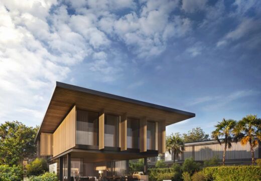 Situated in the exclusive neighbourhood of La Cerquilla, this exceptional modern villa, designed by Jacobsen Arquitectura, is currently under construction and promises to deliver a seamless fusion of contemporary elegance and natural beauty.