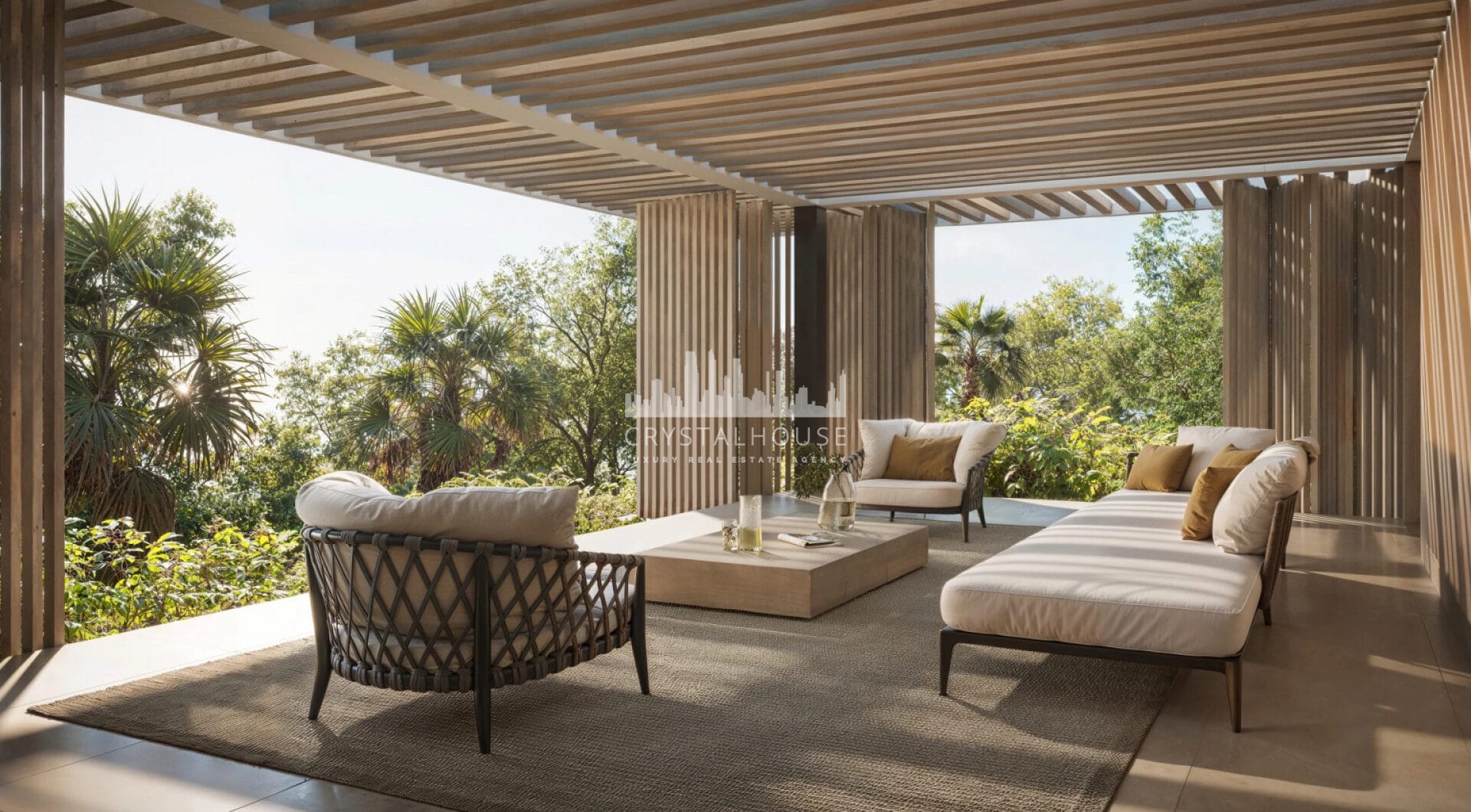 Situated in the exclusive neighbourhood of La Cerquilla, this exceptional modern villa, designed by Jacobsen Arquitectura, is currently under construction and promises to deliver a seamless fusion of contemporary elegance and natural beauty.