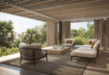 Situated in the exclusive neighbourhood of La Cerquilla, this exceptional modern villa, designed by Jacobsen Arquitectura, is currently under construction and promises to deliver a seamless fusion of contemporary elegance and natural beauty.
