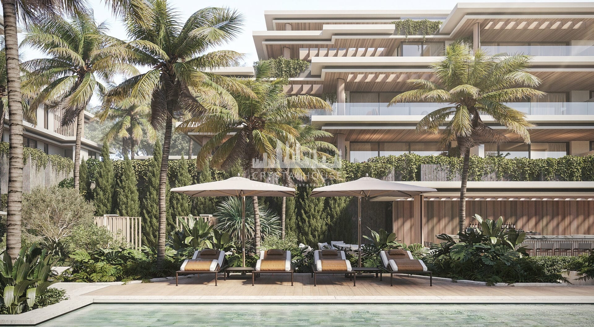 2-3-4 bedroom Resort-level Development in Cancelada