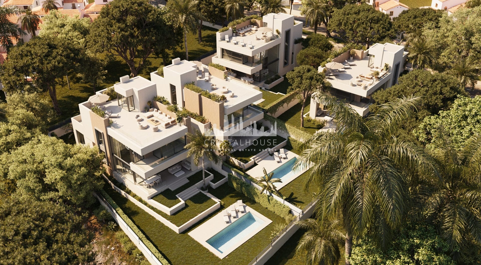 Exclusive Beachside Villas in Marbella East