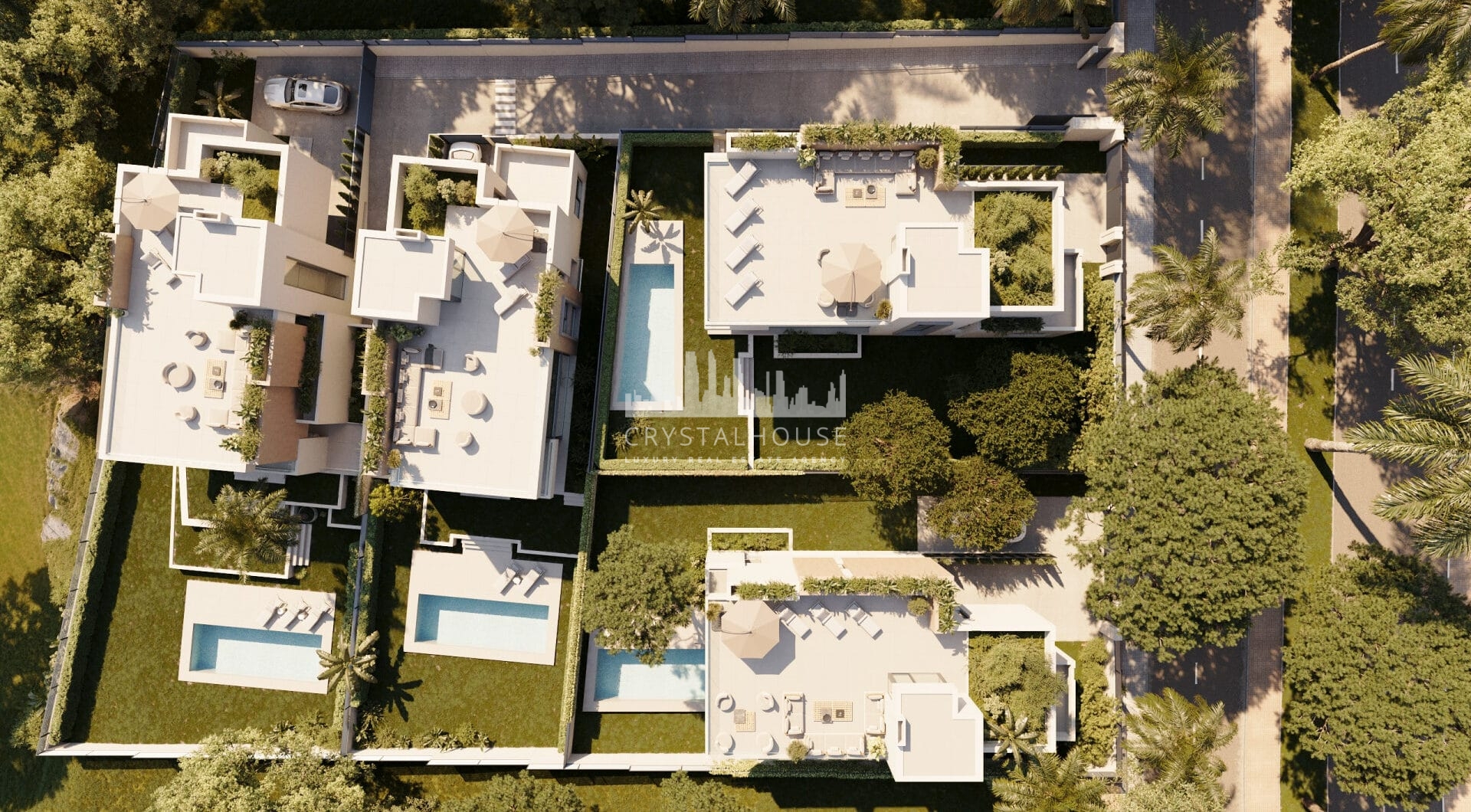 Exclusive Beachside Villas in Marbella East