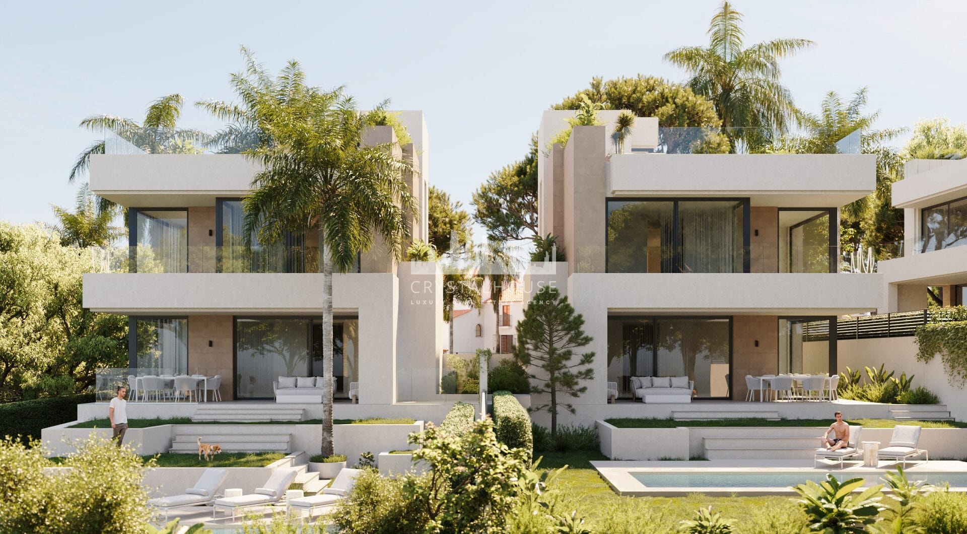 Exclusive Beachside Villas in Marbella East