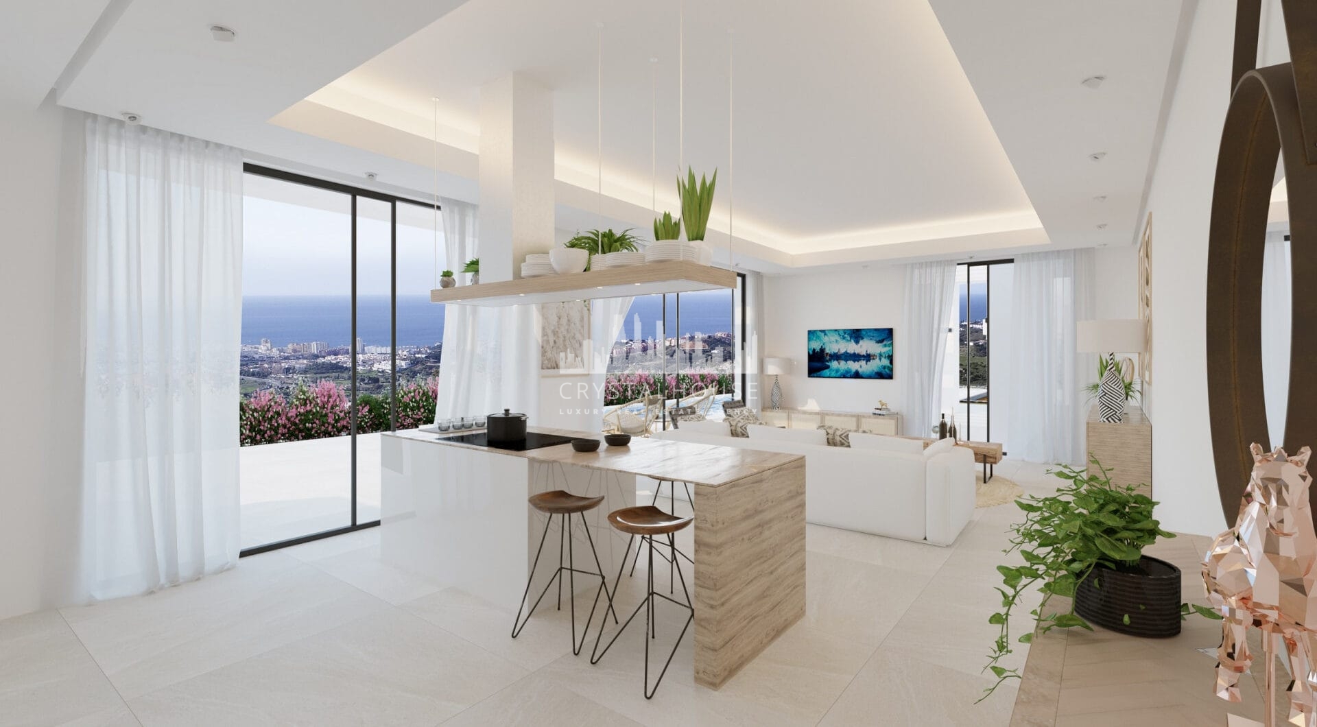 Villas Mijas Views - Gated Development with Sea &amp; Mountain Views