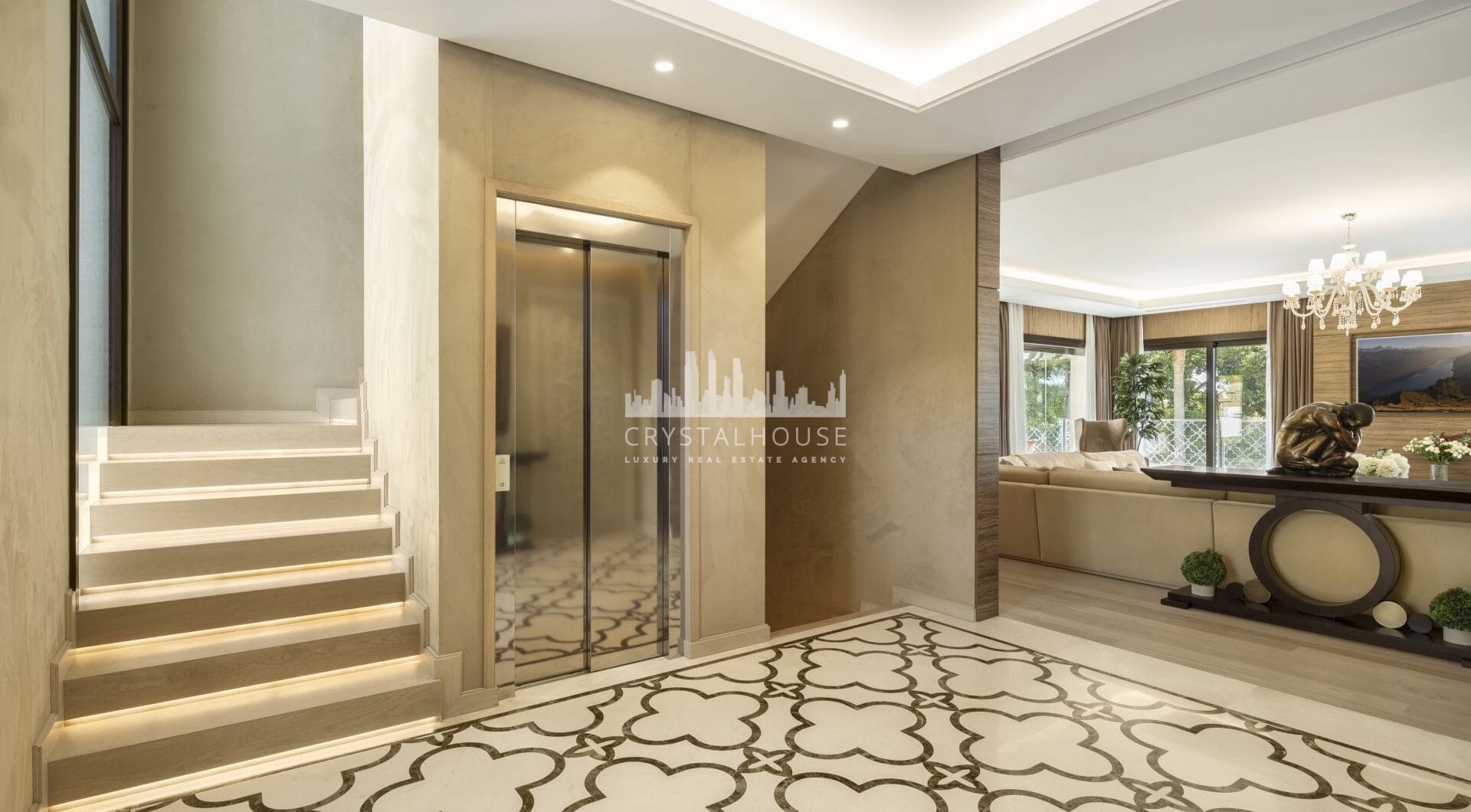 This villa is a home that harmonizes luxury with practicality, offering an unparalleled lifestyle in the sought-after area of Nueva Andalucía.