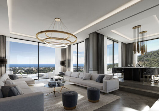 In the heart of the prestigious El Herrojo Alto community lies a villa that beautifully combines traditional Andalusian elegance with modern luxury.