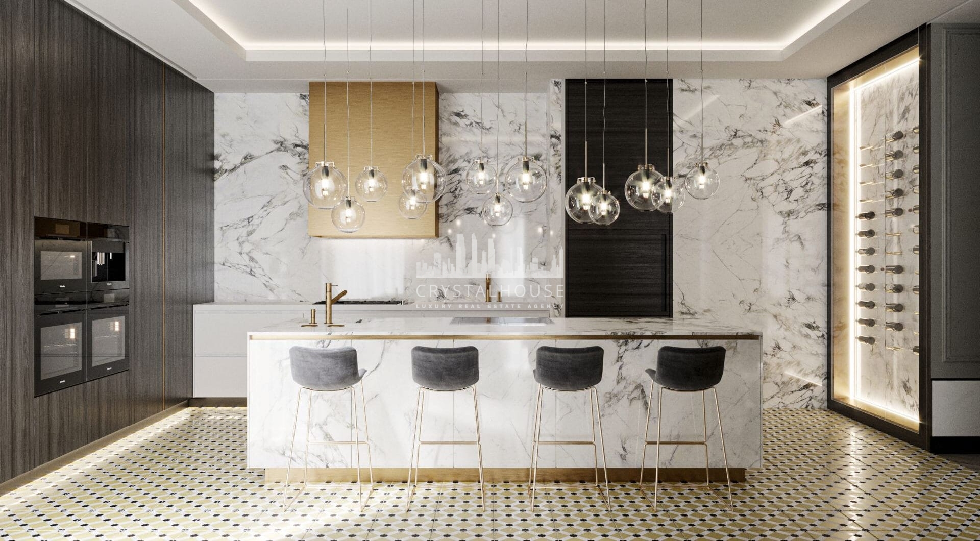 In the heart of the prestigious El Herrojo Alto community lies a villa that beautifully combines traditional Andalusian elegance with modern luxury.