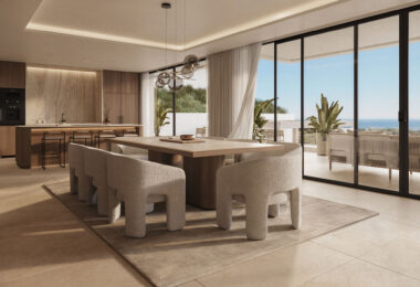 Introducing Villa Ember, an exquisite new addition to the picturesque neighbourhood of Elviria in Marbella East.
