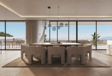 Introducing Villa Ember, an exquisite new addition to the picturesque neighbourhood of Elviria in Marbella East.