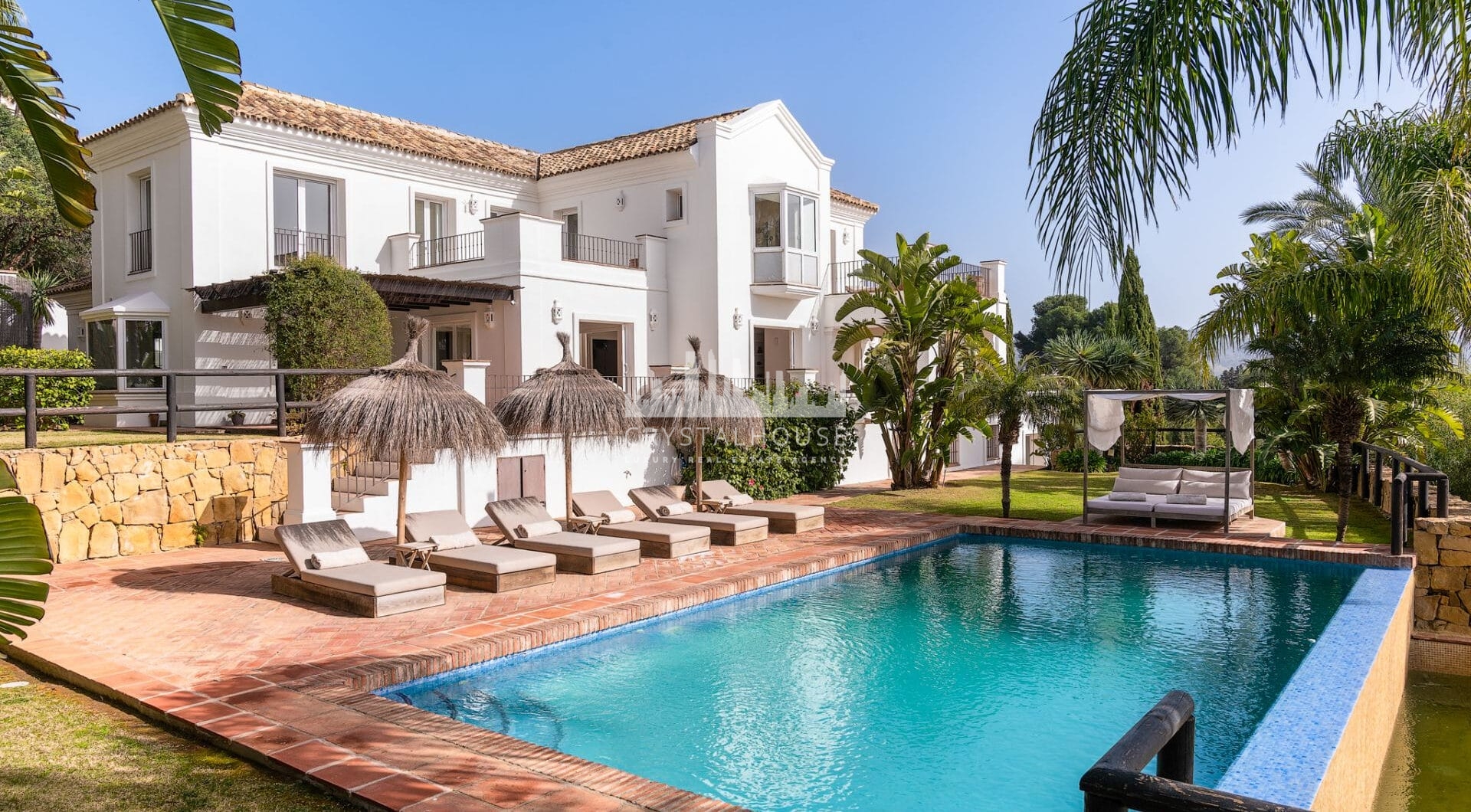 Located in Los Altos de los Monteros, Villa Los Altos is a stunning five-bedroom property for sale.