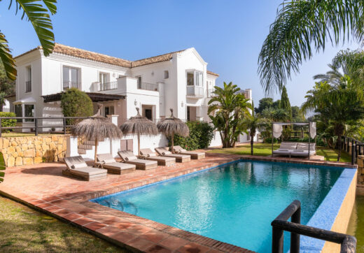 Located in Los Altos de los Monteros, Villa Los Altos is a stunning five-bedroom property for sale.