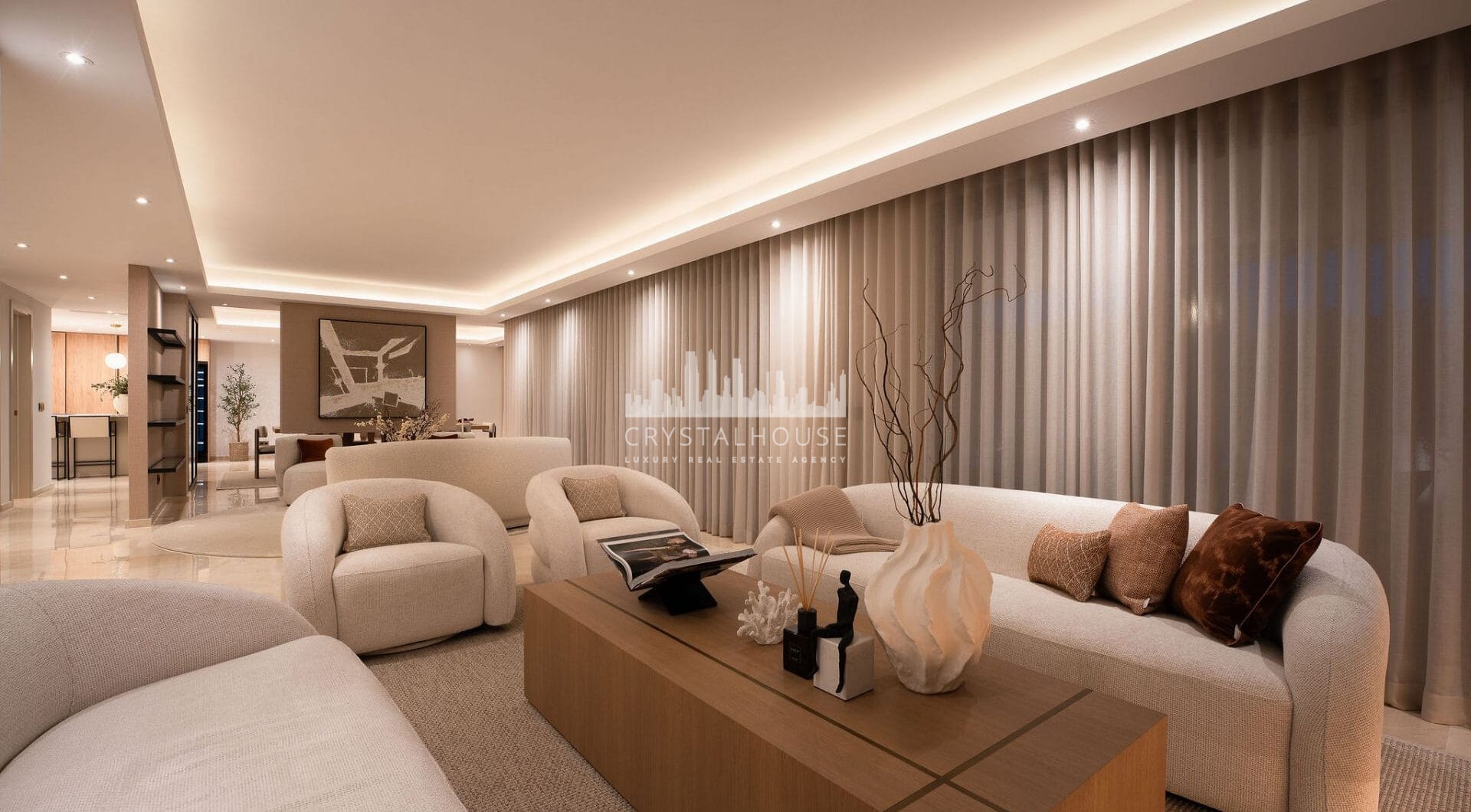 Welcome to Perla Verde, a splendid villa for sale in the prestigious Atalaya de Rio Verde urbanization, just moments from the vibrant center of Marbella.