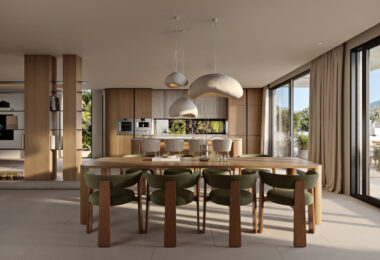 Villa Tulua is a design-led luxury villa for sale in the dream location of Nueva Andalucía, positioned on an elevated ridge that offers unrivalled panoramic views.