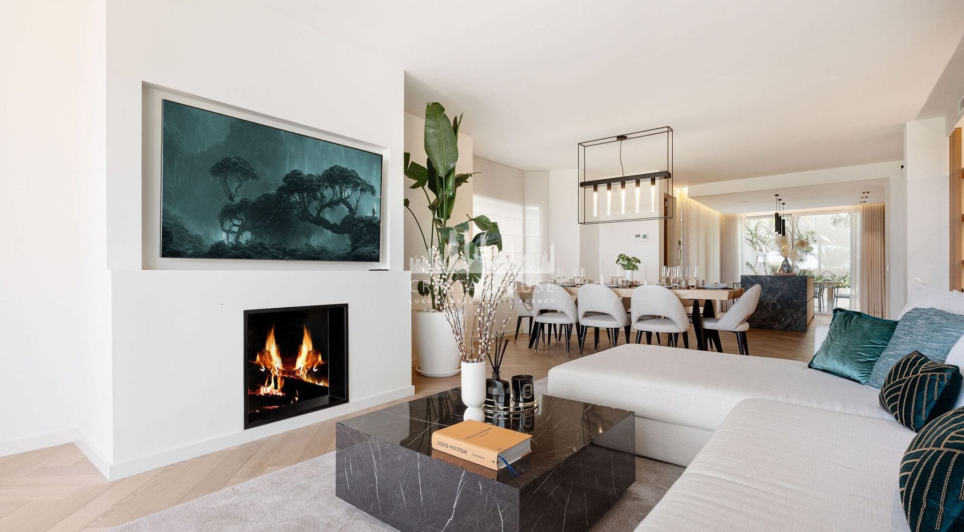 La Maison Saint Germain is an exceptional two-storey townhouse for sale  in the prestigious Golden Mile, a highly sought-after area known for its refined residences, excellent amenities, and seamless connectivity to Marbella’s finest offerings.