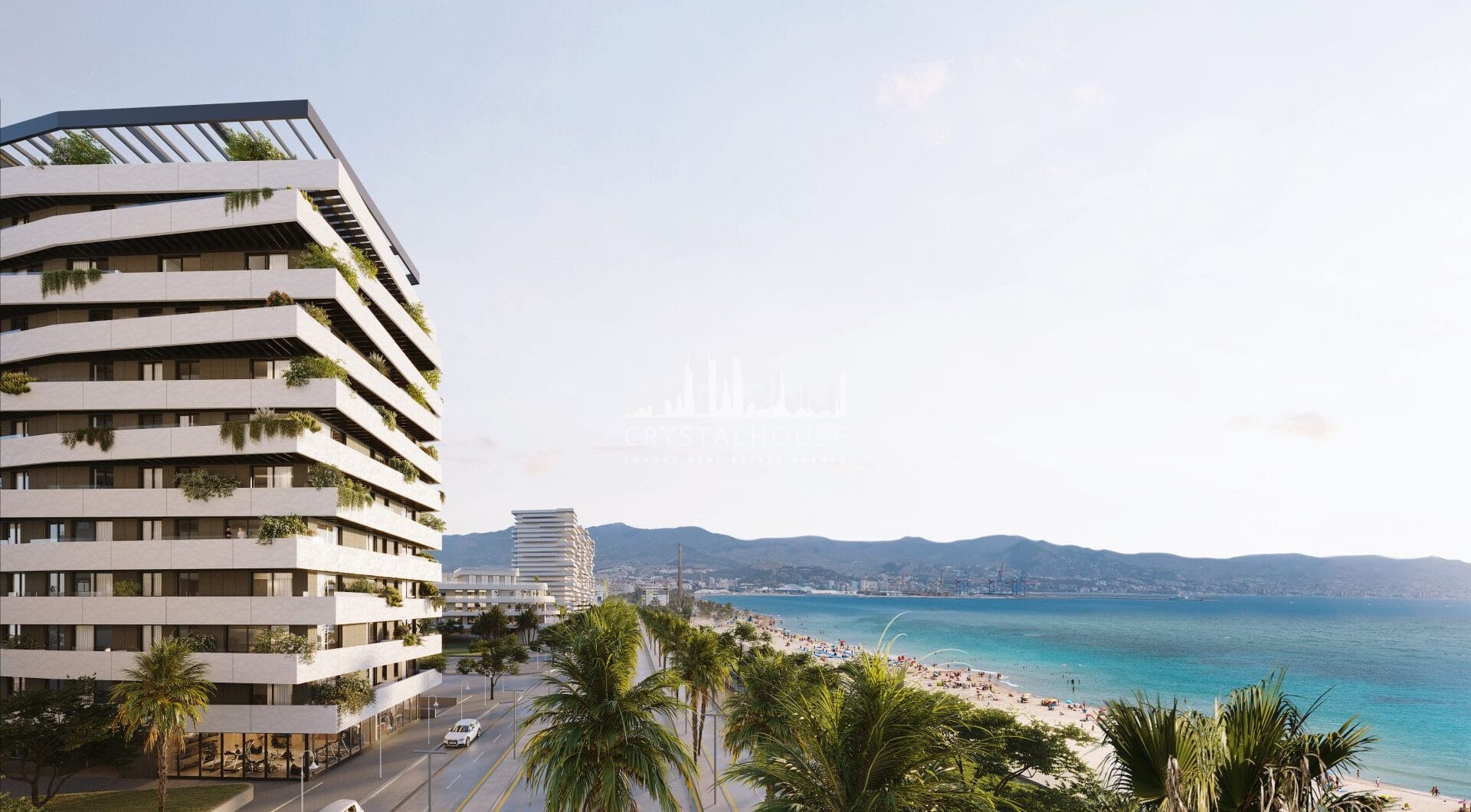 Discover Octavia, a luxury residential development located on the beachfront of Málaga, directly opposite the Antonio Banderas promenade.