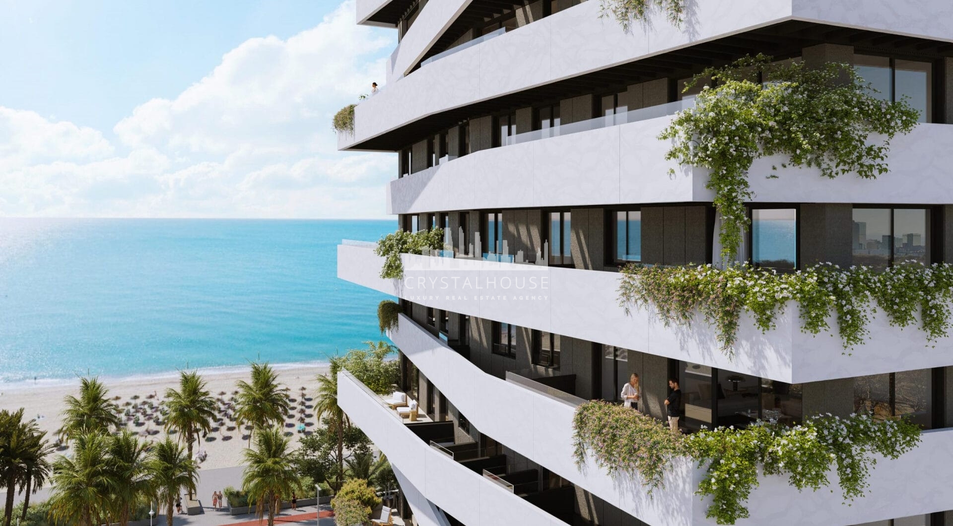 Discover Octavia, a luxury residential development located on the beachfront of Málaga, directly opposite the Antonio Banderas promenade.