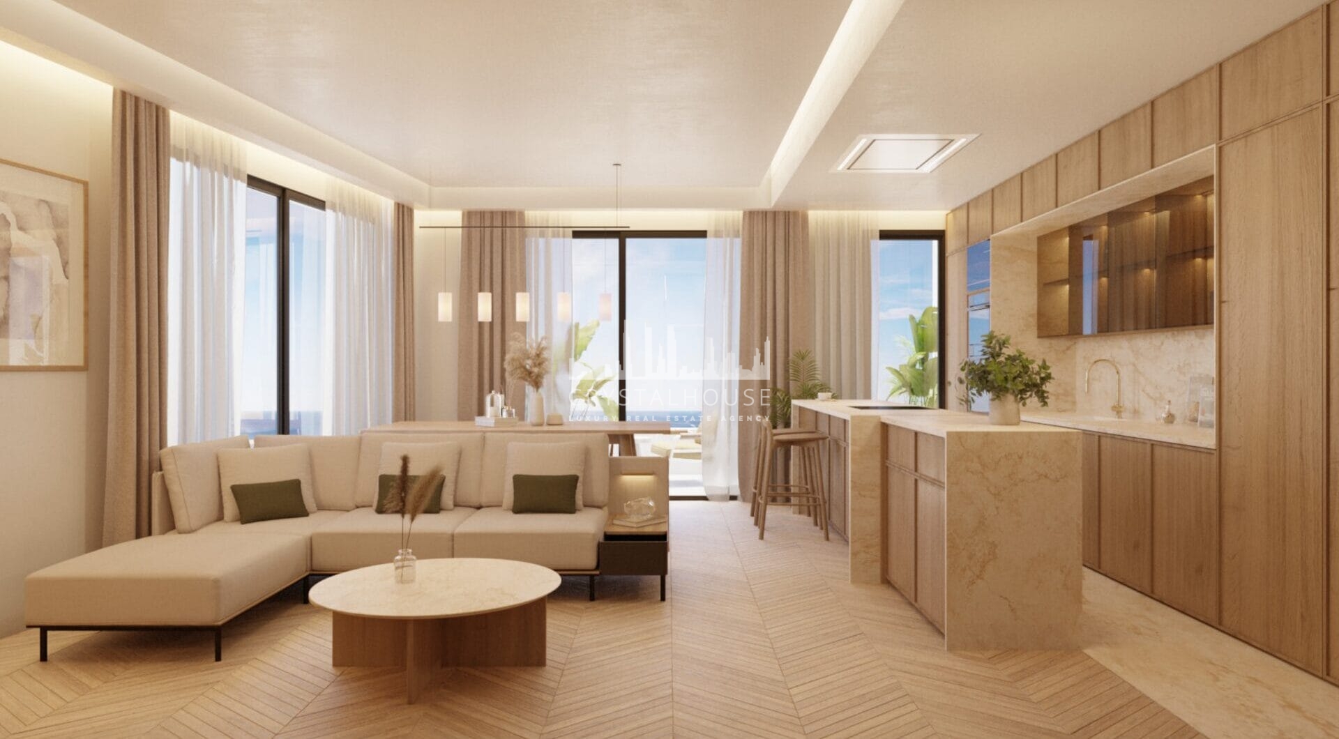 Discover Octavia, a luxury residential development located on the beachfront of Málaga, directly opposite the Antonio Banderas promenade.