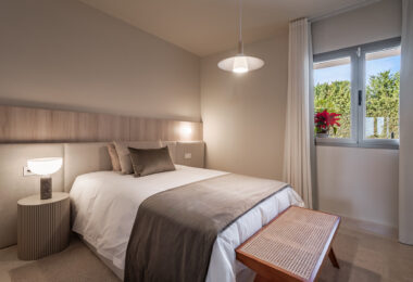 Modern semi-detached villa in La Alqueria, Mijas, within a private gated complex of just 8 homes.