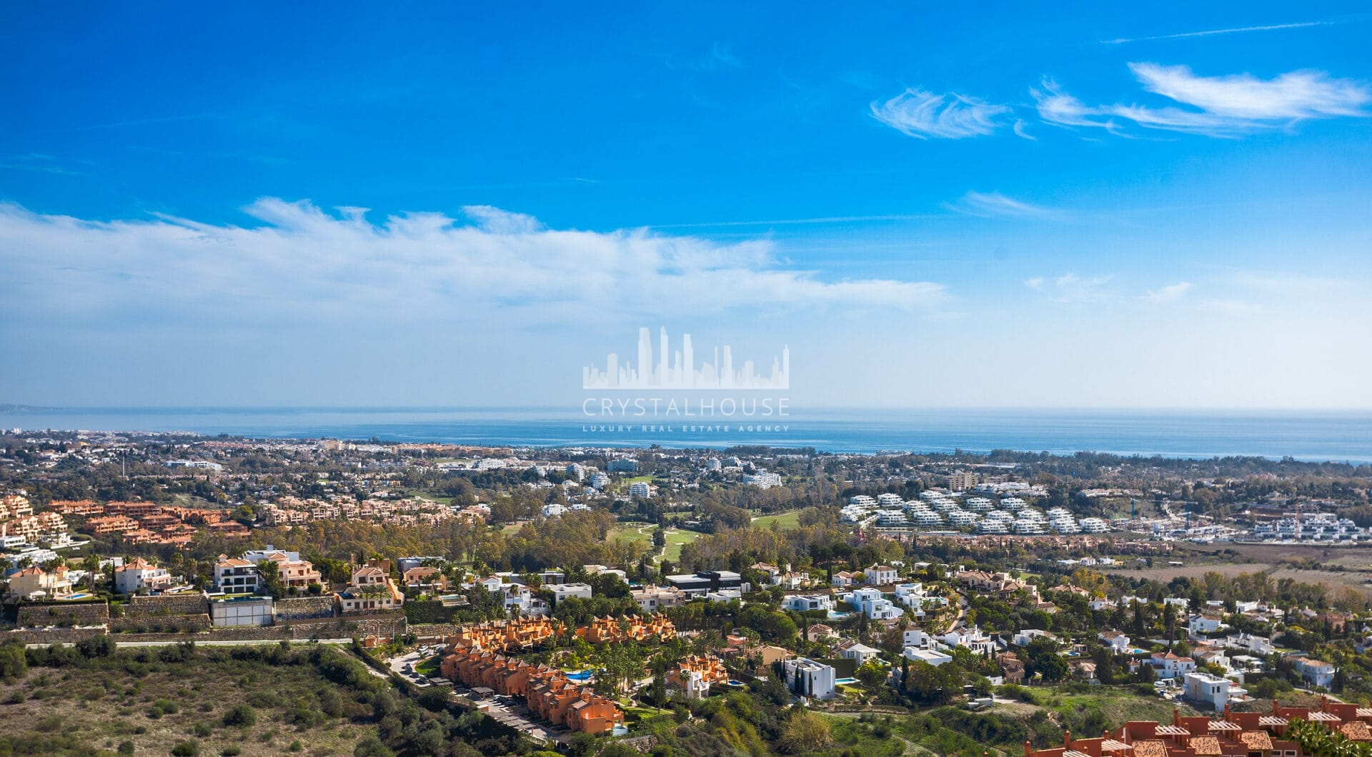Modern semi-detached villa in La Alqueria, Mijas, within a private gated complex of just 8 homes.