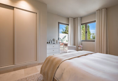 Modern semi-detached villa in La Alqueria, Mijas, within a private gated complex of just 8 homes.