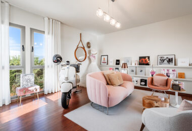 Modern semi-detached villa in La Alqueria, Mijas, within a private gated complex of just 8 homes.