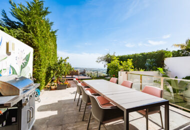 Modern semi-detached villa in La Alqueria, Mijas, within a private gated complex of just 8 homes.