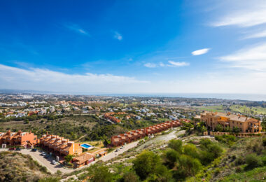 Modern semi-detached villa in La Alqueria, Mijas, within a private gated complex of just 8 homes.