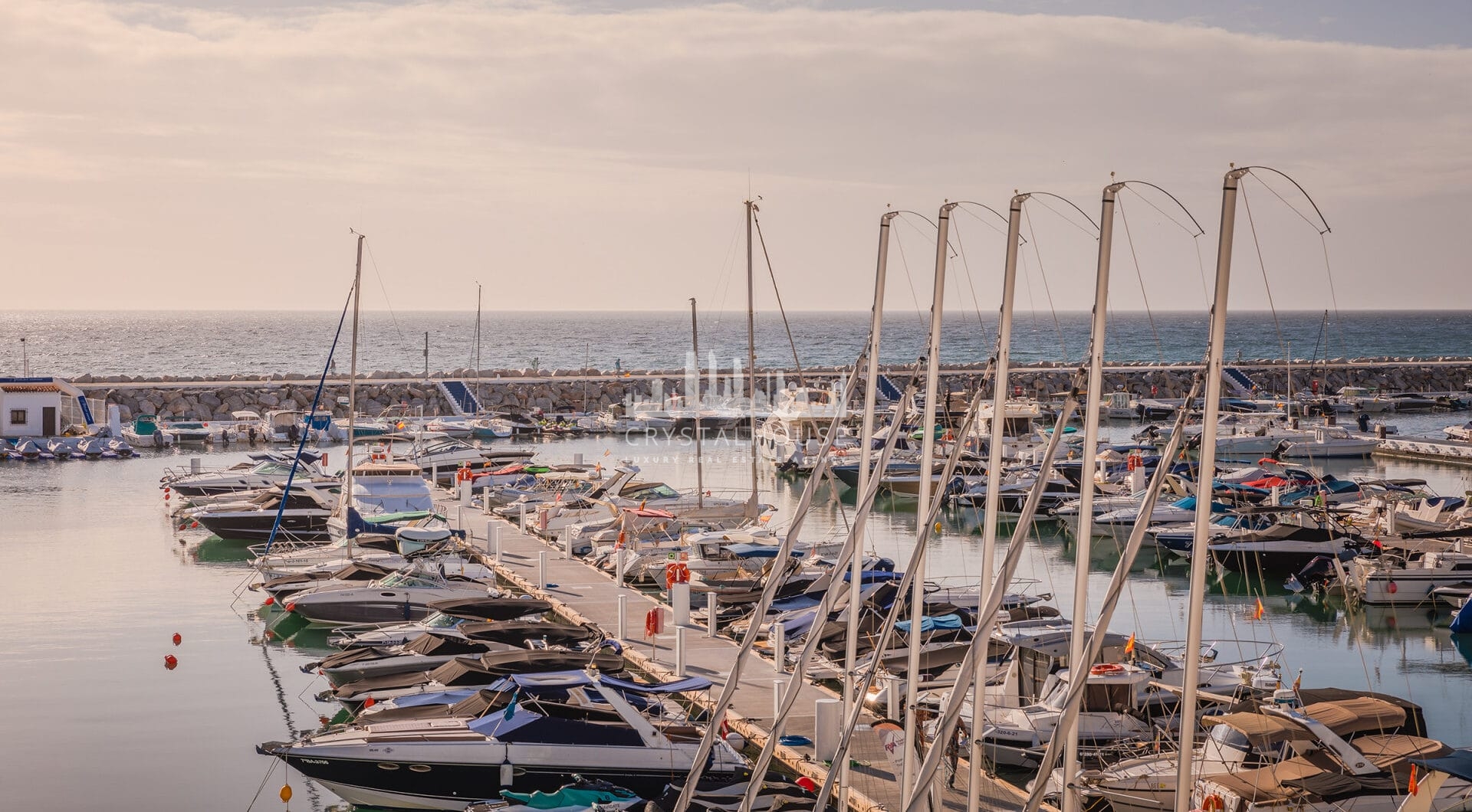 Bright and spacious fully renovated duplex penthouse in frontline Puerto Banús with panoramic marina and sea views. Featuring 4 bedrooms, 4 bathrooms, a modern open-plan living area, high-end marble floors, and a luxury terrace. Fully furnished and redesi