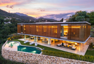 Villa Sienna is a contemporary home for sale in the exclusive gated community of El Madroñal, a peaceful and sought-after area in the hills of Marbella.