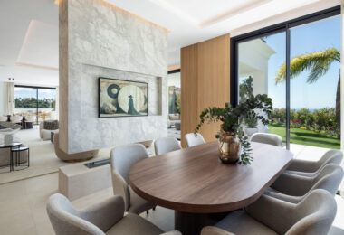 Discover Villa Fortuna, a stunningly renovated luxury villa situated in the prestigious gated community of Los Arqueros, offering spectacular views over the Los Arqueros Golf Course.