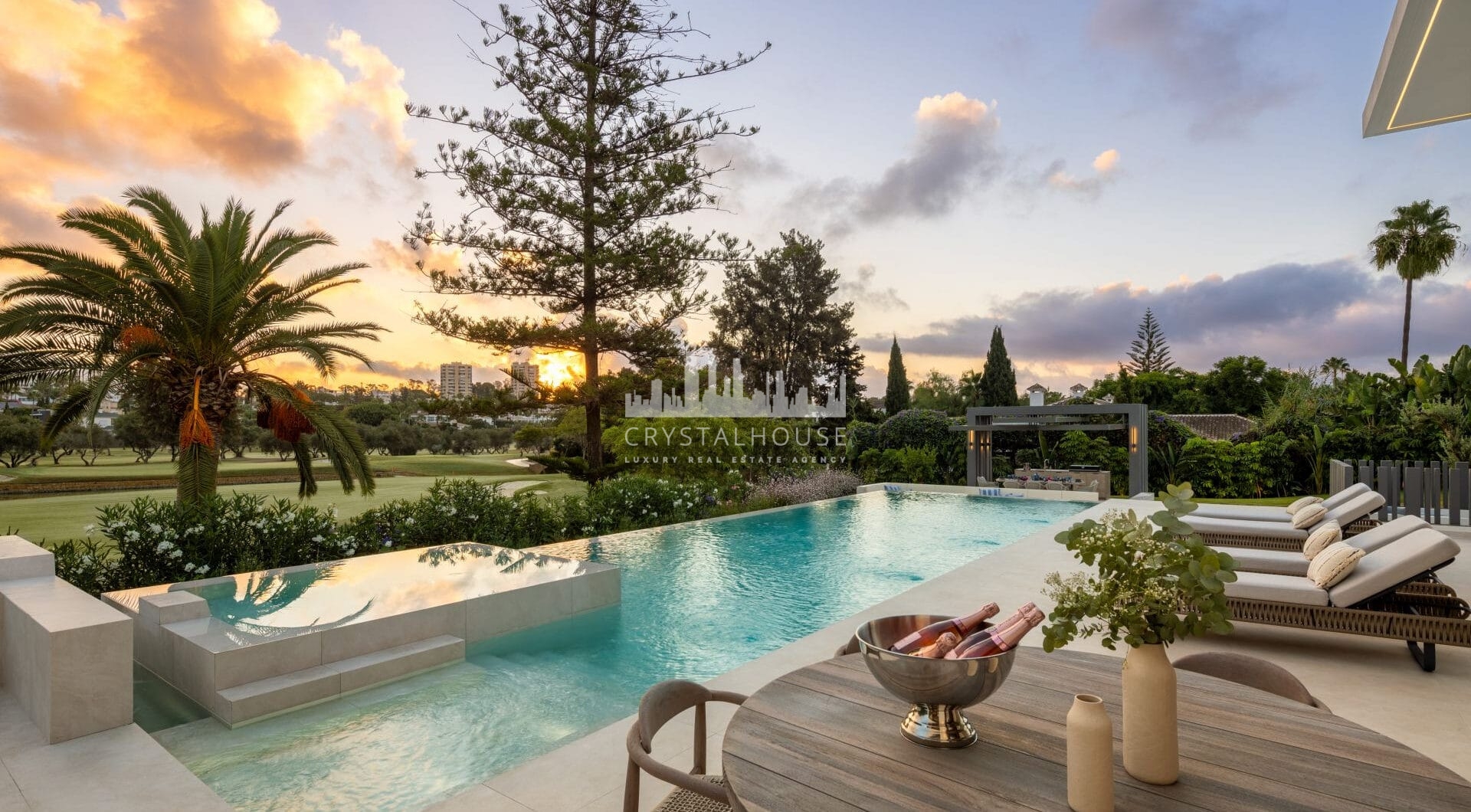 Villa Imagine is an exceptional frontline golf Villa for sale in Las Brisas.