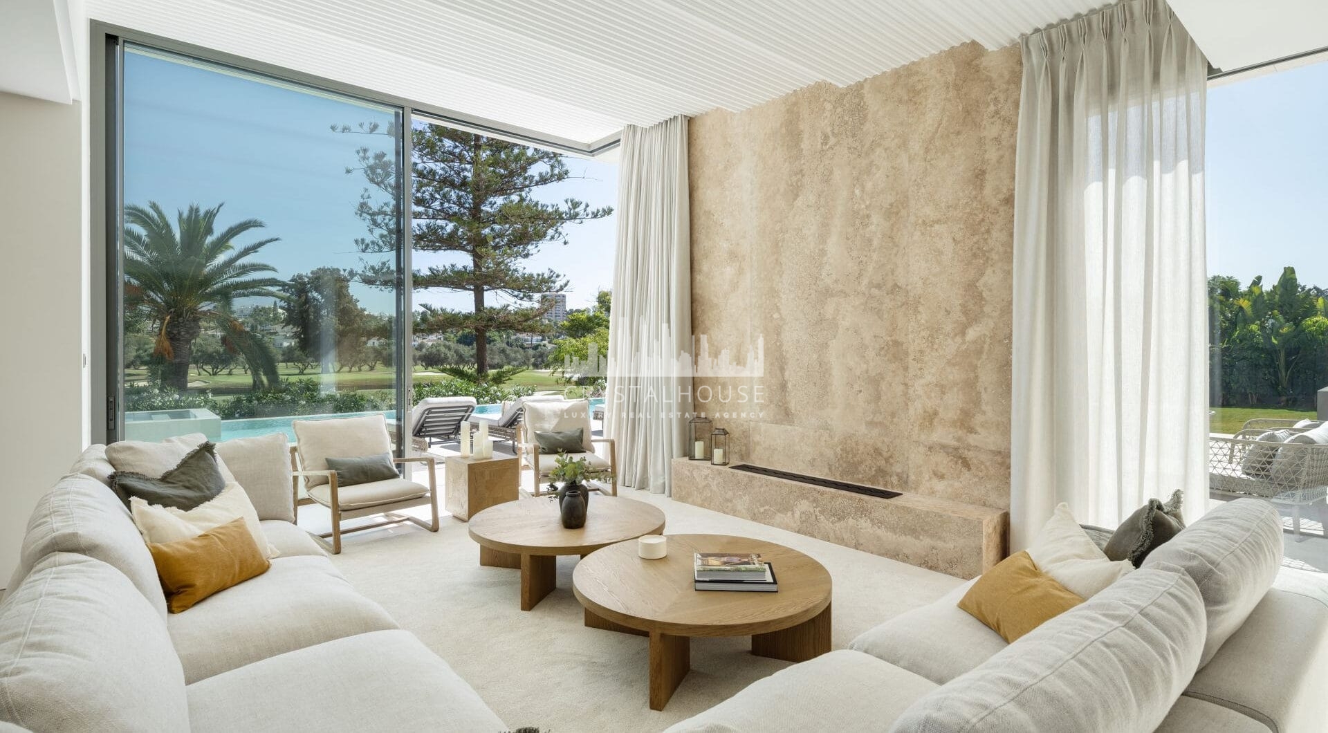 Villa Imagine is an exceptional frontline golf Villa for sale in Las Brisas.