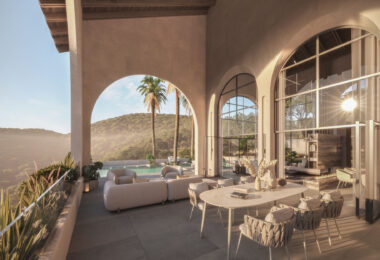 Villa Yama is an exceptional five-bedroom villa for sale in the prestigious gated community of El Madroñal in Benahavís.