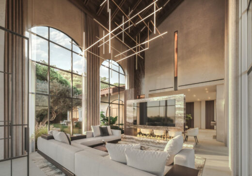 Villa Yama is an exceptional five-bedroom villa for sale in the prestigious gated community of El Madroñal in Benahavís.
